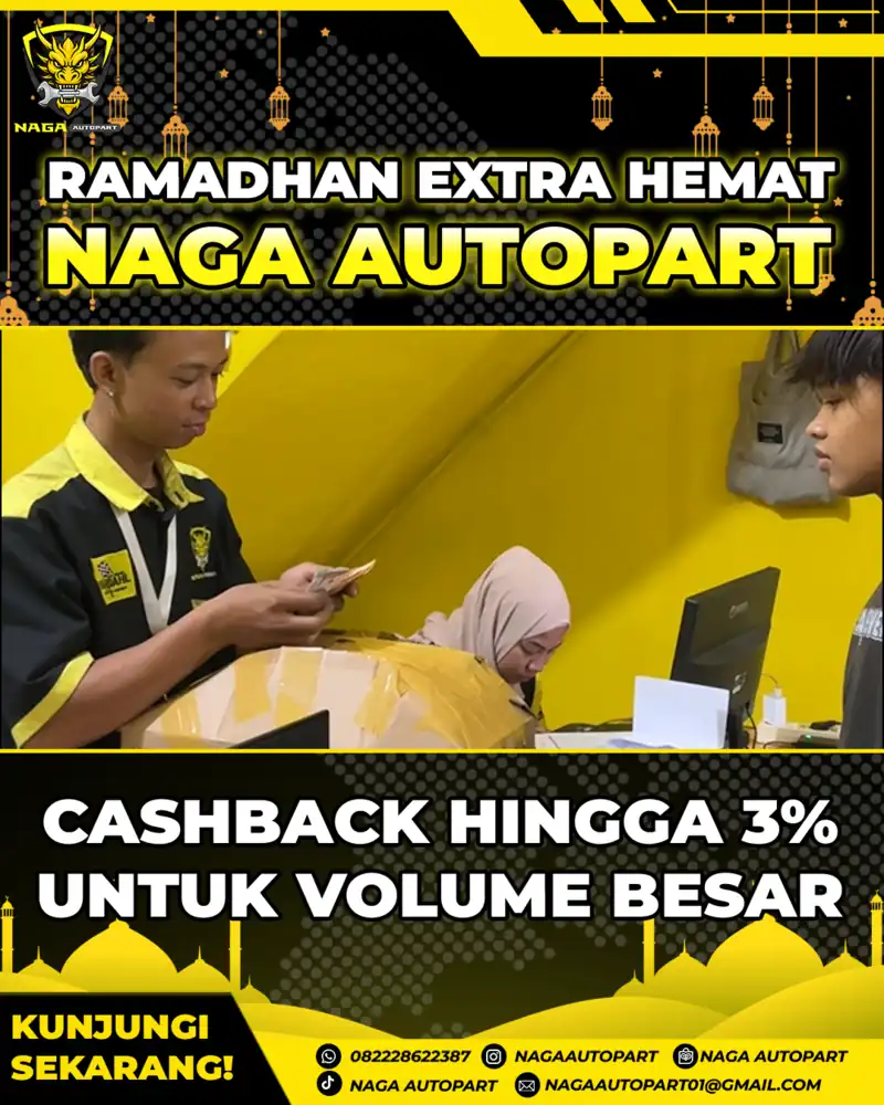 CASHBACK HINGGA 3%